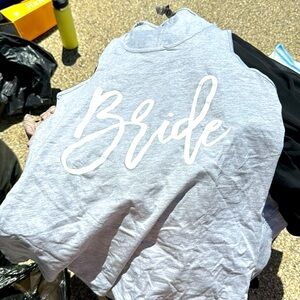 Bride tank top Large. Never worn